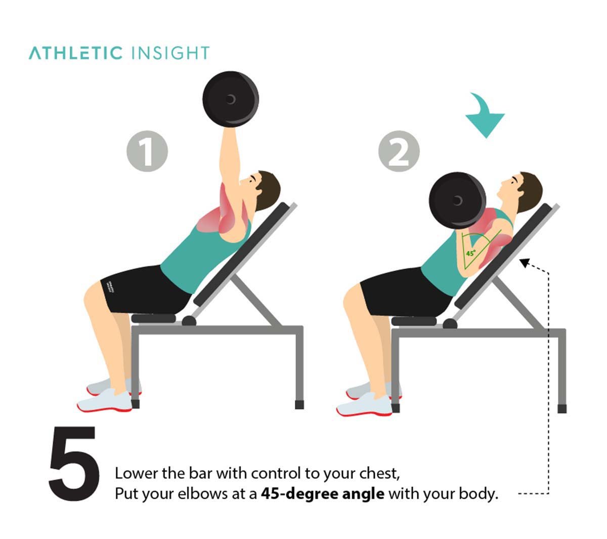 How to Do Incline Bench Press: Variations, Proper Form, Techniques -  Athletic Insight