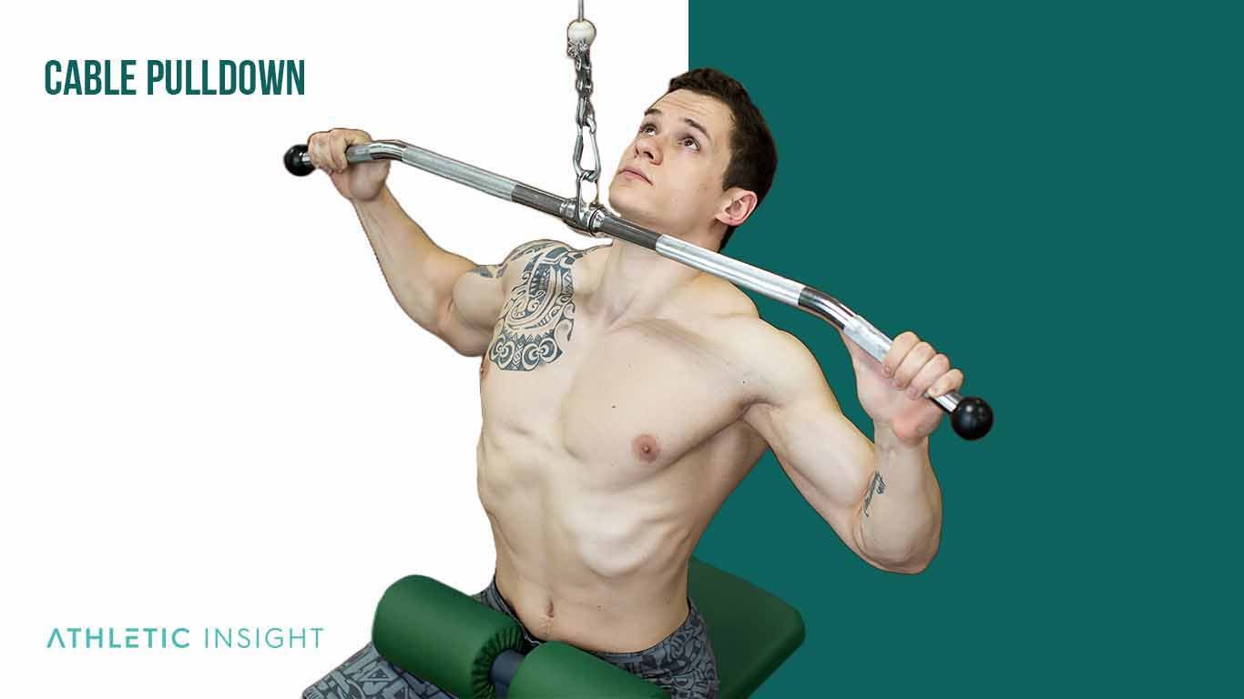 Dumbbell Pull-Over Alternatives for Bigger Back and Chest Muscle Cable Pulldown