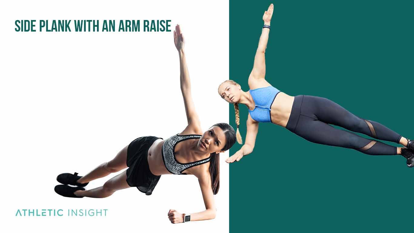 Lateral Raise Alternatives Side Plank with an Arm Raise