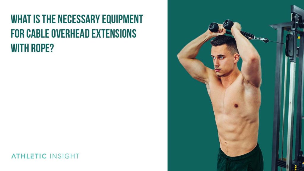 How to do Cable Overhead Extensions with Rope Variations, Proper Form