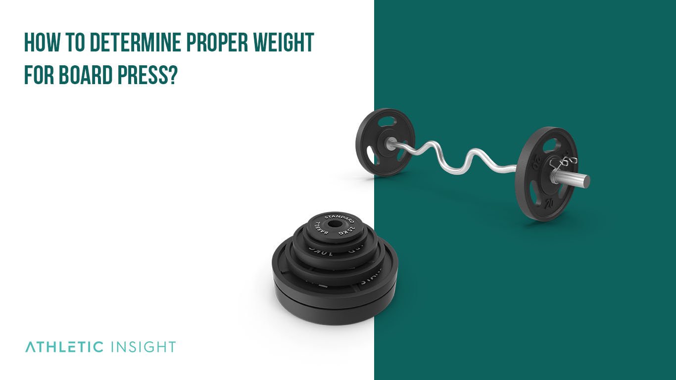 How To Determine Proper Weight for Board Press