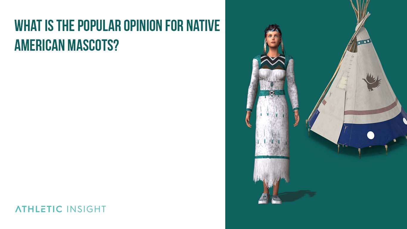 What is the Popular Opinion for Native American Mascots