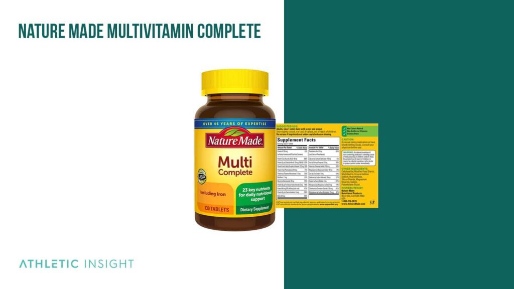 10 Best Multivitamins in [currentyear] Athletic Insight