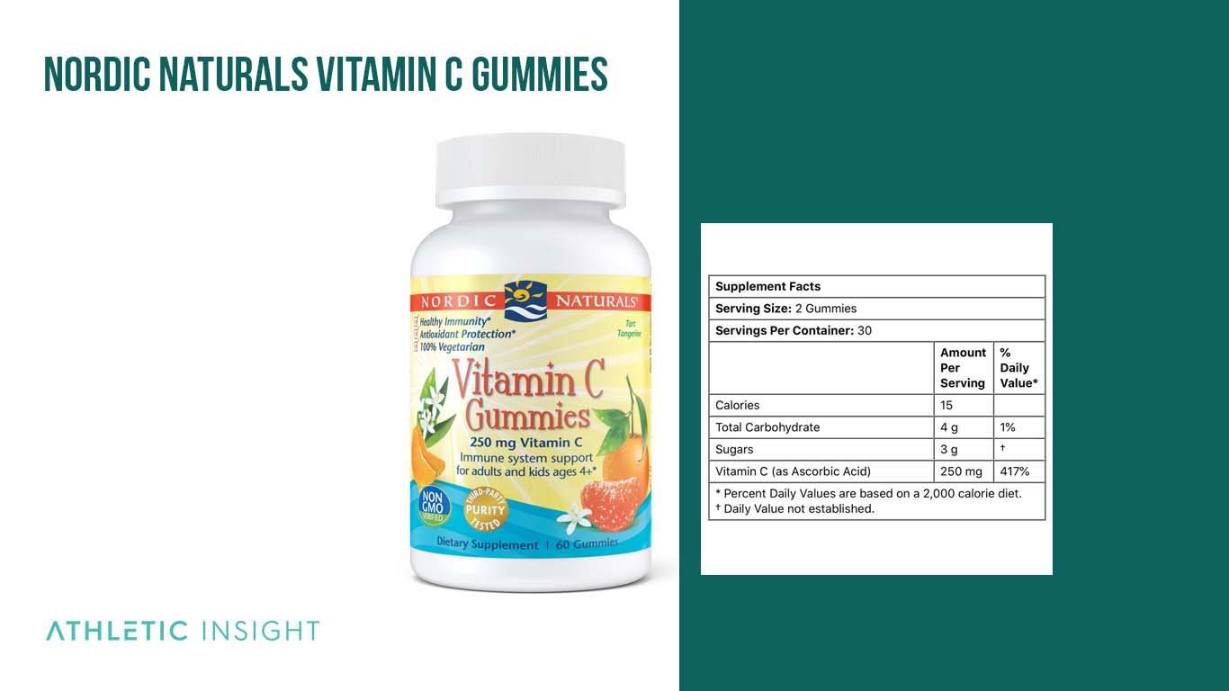 Best Supplements for Vitamin C Nordic Naturals Vitamin C Gummies