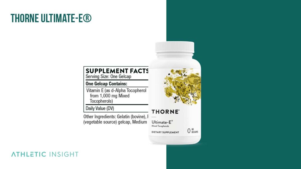 Best Supplements For Vitamin E Athletic Insight