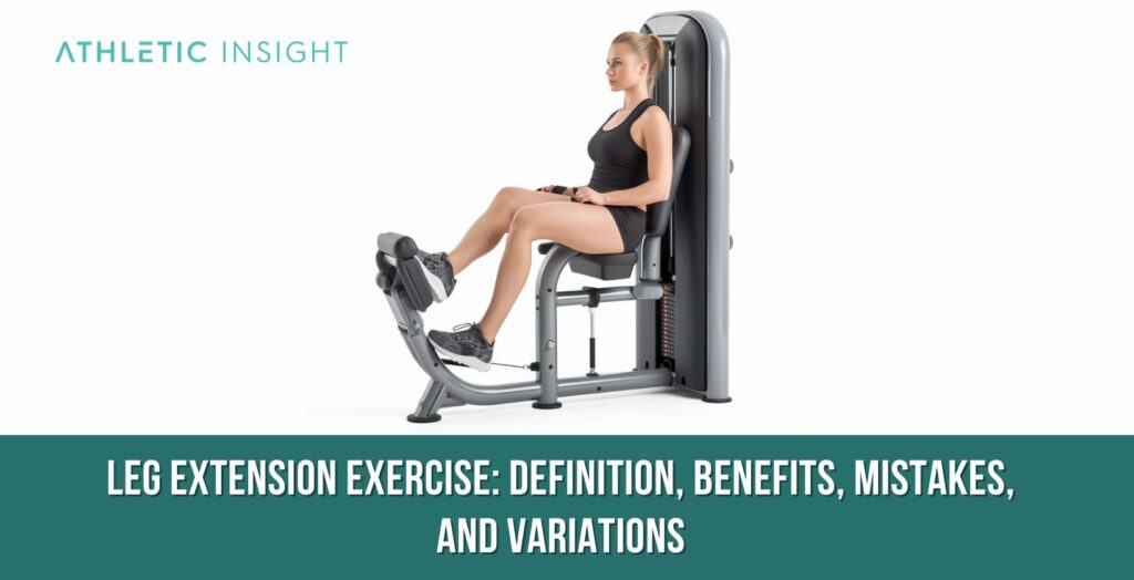 Leg Extension Exercise Definition, Benefits, Mistakes, and Variations Athletic Insight
