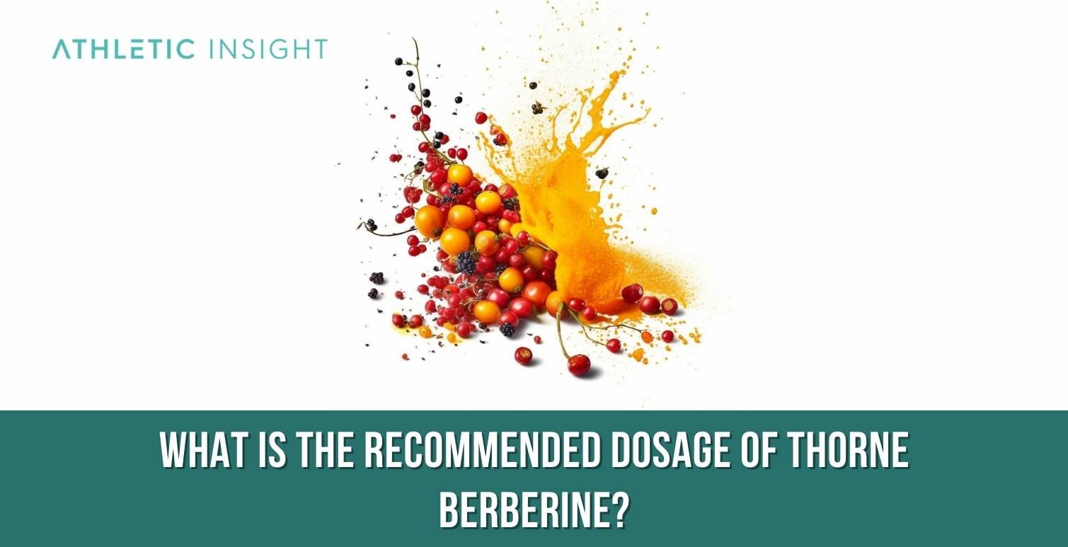 What is the recommended dosage of Thorne Berberine