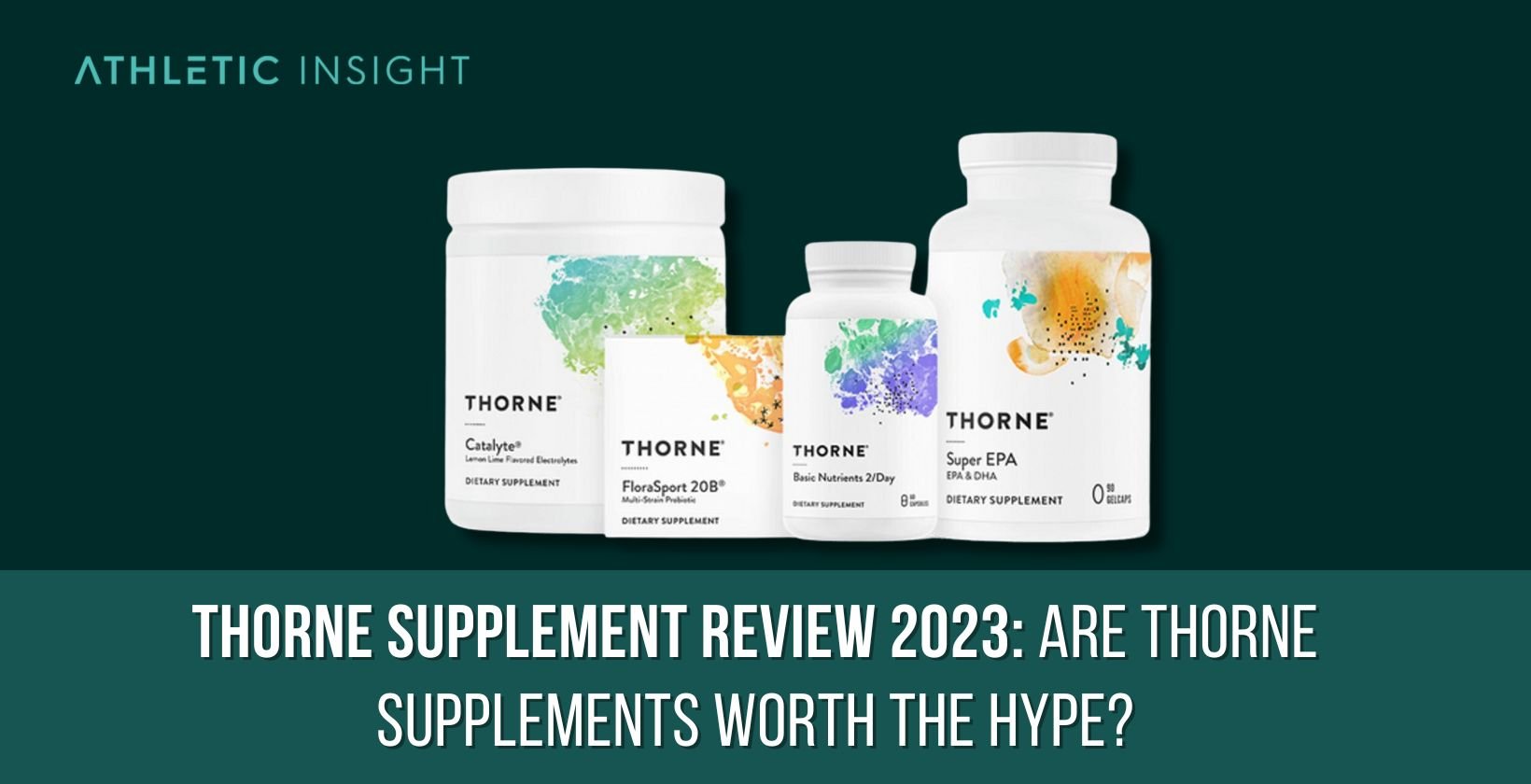 thorne supplement review