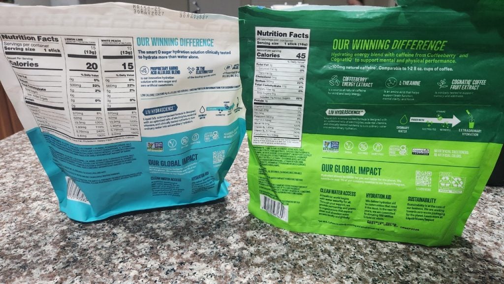 Liquid IV Ingredients