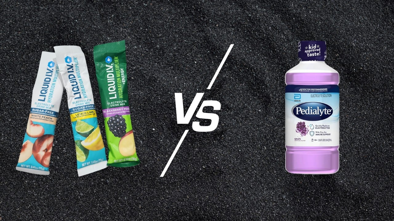 Liquid IV vs Pedialyte